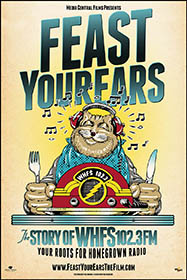 Feast Your Ears Cat Poster